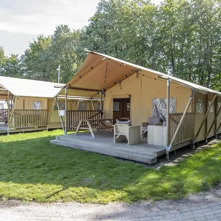 Comfortable Safari Tent With Bathroom, On A In De Maasduinen Arcen